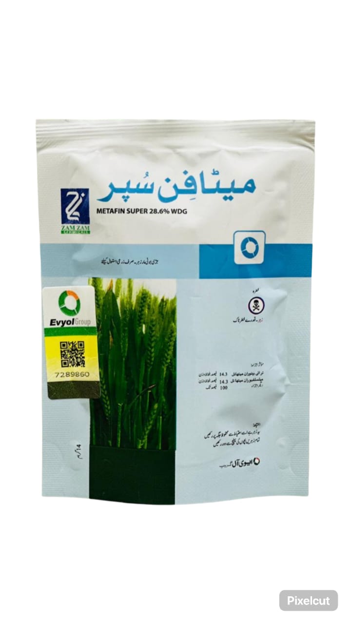 Metafin Super 28.6WDG Metsulfuron Methyl + Tribenuron Methyl Kanzo Distriburtor Ample Agro Wheat Weedicide | Herbicide